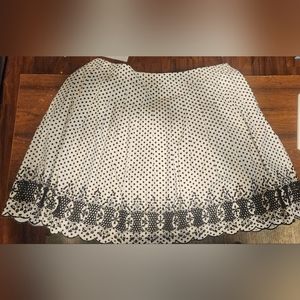 Black and White Talbots Skirt size 22WP